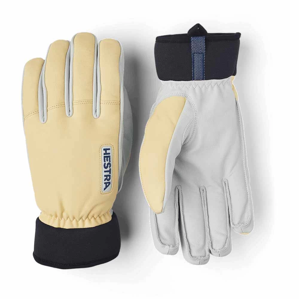 Hestra Unisex Army Leather Wool Terry 5-Finger Ski Gloves 4 Hestra Unisex Army Leather Wool Terry 5-Finger Ski Gloves - Image 2