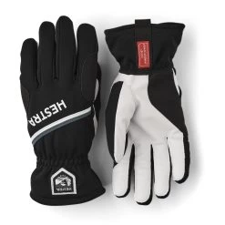 Hestra Windstopper Action Coach - 5 Finger Cross Country Gloves - Black