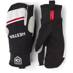 Hestra Windstopper Race Tracker - 3 Finger Gloves - Black