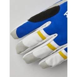 Hestra Windstopper Race Tracker - 5 Finger Gloves - Royal Blue/yellow -Hestra Store hestra windstopper race tracker 5 finger gloves royal blue yellow 3 1553320