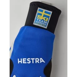 Hestra Windstopper Race Tracker - 5 Finger Gloves - Royal Blue/yellow -Hestra Store hestra windstopper race tracker 5 finger gloves royal blue yellow 5 1553322