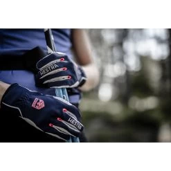 Hestra Women's XC Ergo Grip - 5 Finger Cross Country Gloves - Navy -Hestra Store hestra womens xc ergo grip 5 finger cross country gloves navy 4 1328941