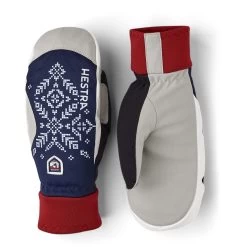 Hestra Women's XC Primaloft Mittens - Dark Navy Print